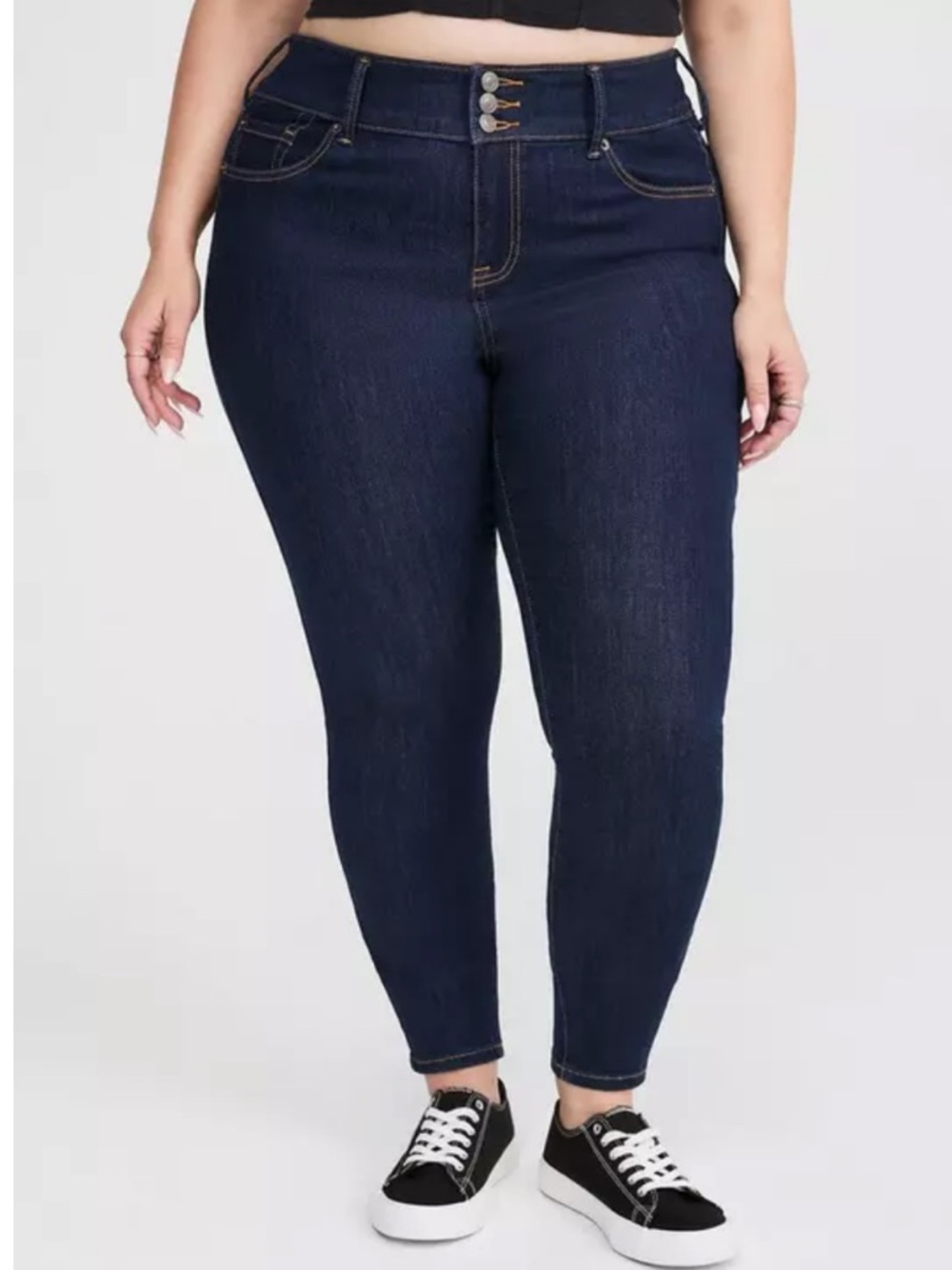 NWT Torrid Dark Blue Jegging High-Rise Skinny Jean-18r